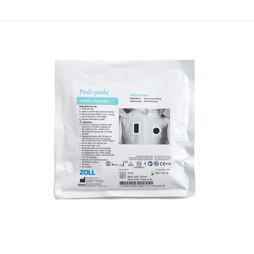 ZOLL-ZOLL pedi•padz Multi-Function Pediatric Electrodes 1 Pair-MedTech-1